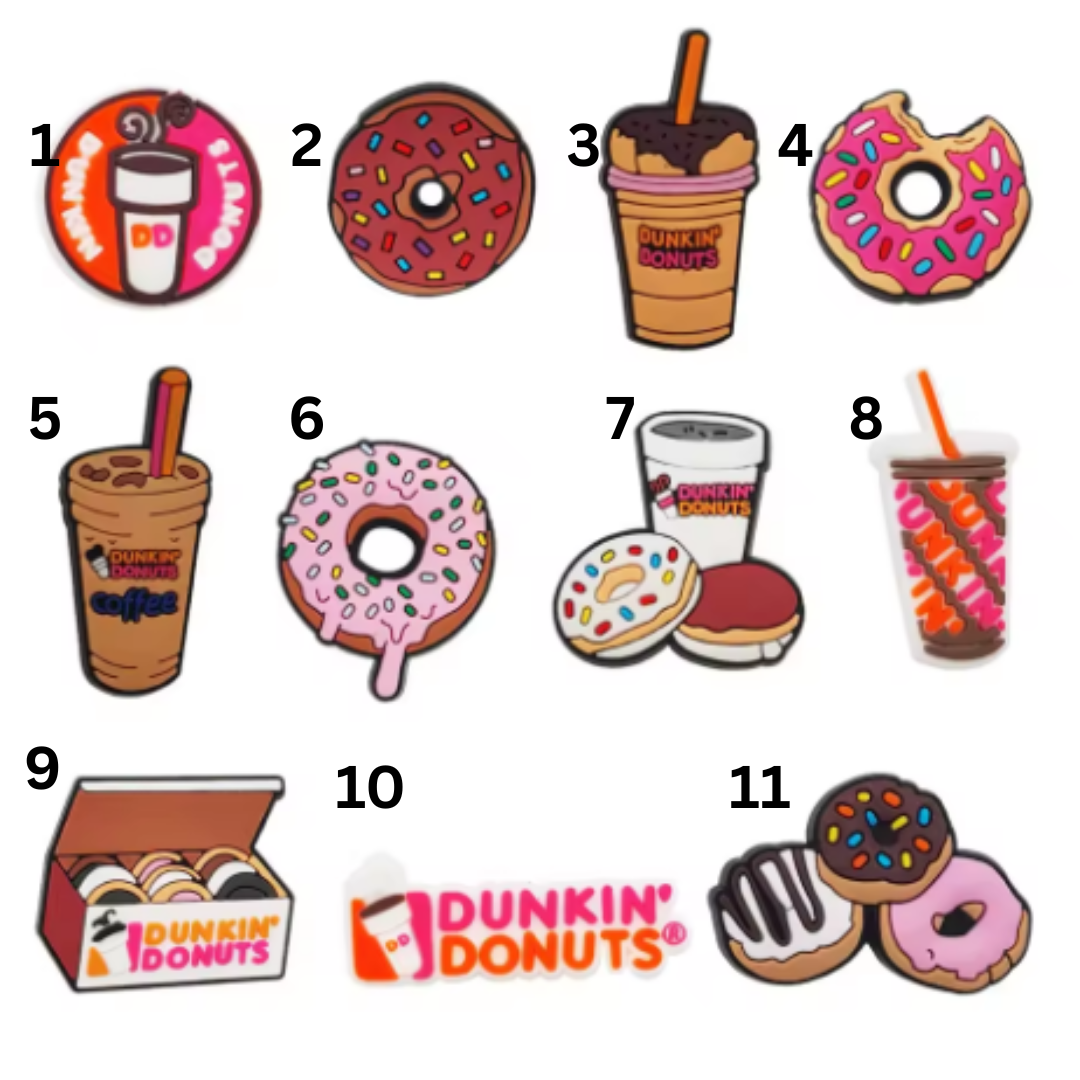 Donuts Croc Charms Collection